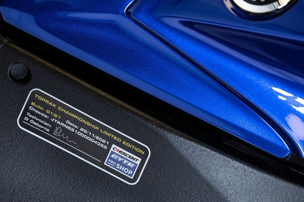 Yamaha R1 Replica Toprak Limited Edition 